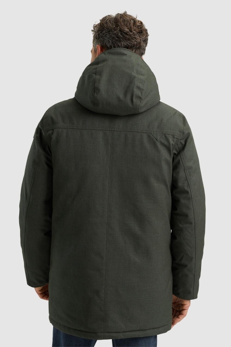 Vanguard parka jacket melange twill